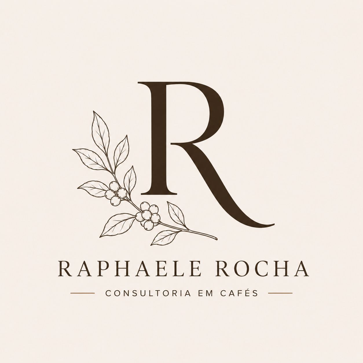 Logo Raphaele Rocha Consultoria em Cafés